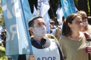 movilización y paro docente
