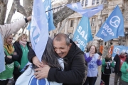 19 de agosto concentración Plaza San Martín