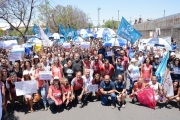 Acto frente al Ministerio