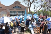 Acto frente al Ministerio