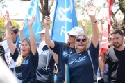 Acto frente al Ministerio