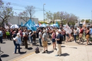 Acto frente al Ministerio