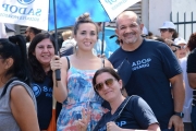Acto frente al Ministerio