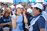 Acto frente al Ministerio