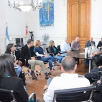 Reunión por seguridad en las escuelas